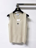 CHANEL 26S KNIT SLEEVELESS TOP STYLE 1203