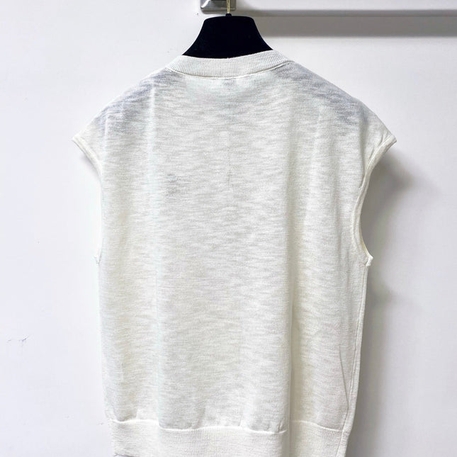 LOEWE 26S SLEEVELESS KNIT TOP 360