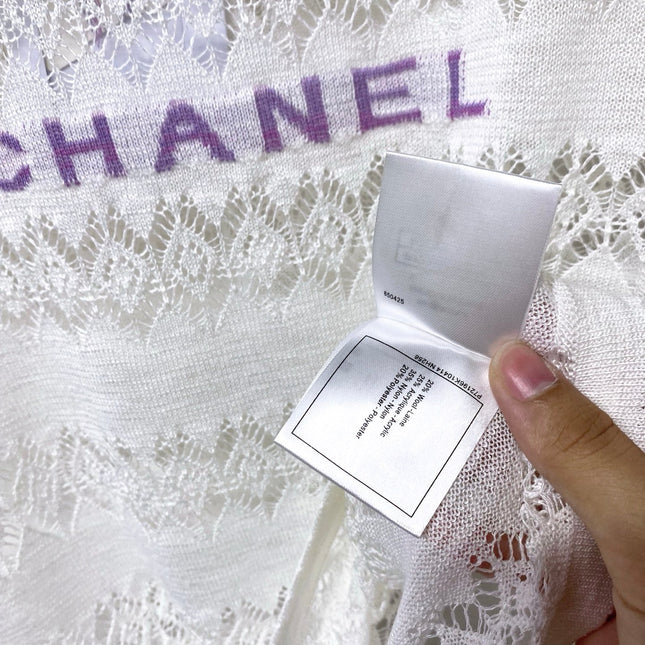 CHANEL 26S SHORT-SLEEVED KNIT SHIRT STYLE 1205
