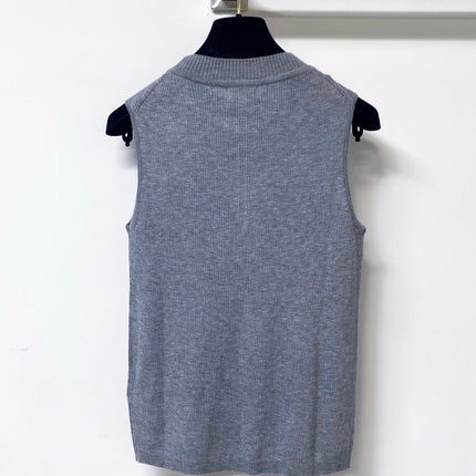 CHANEL 26S KNIT SLEEVELESS TOP STYLE 1208