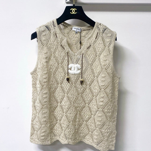 CHANEL 26S SLEEVELESS TOP STYLE 1176