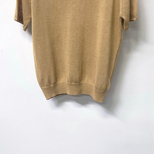 LOEWE 26S SHORT SLEEVE KNIT SWEATER 336