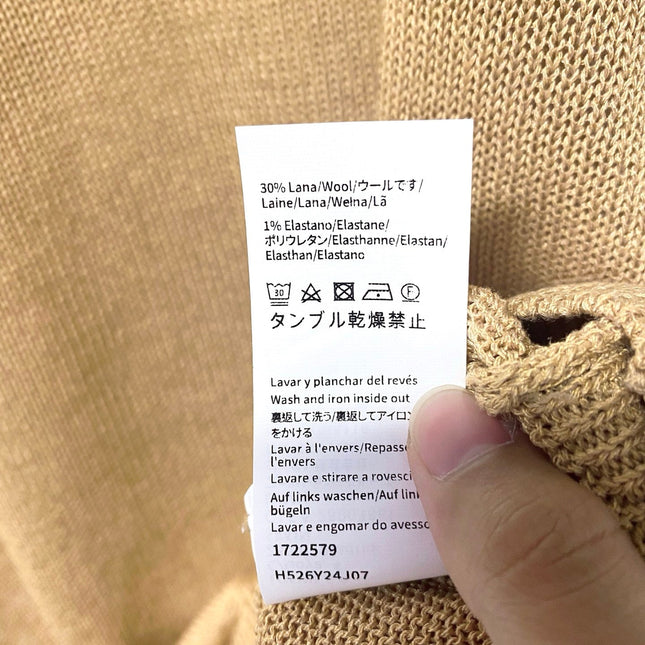 LOEWE 26S SHORT SLEEVE KNIT SWEATER 336