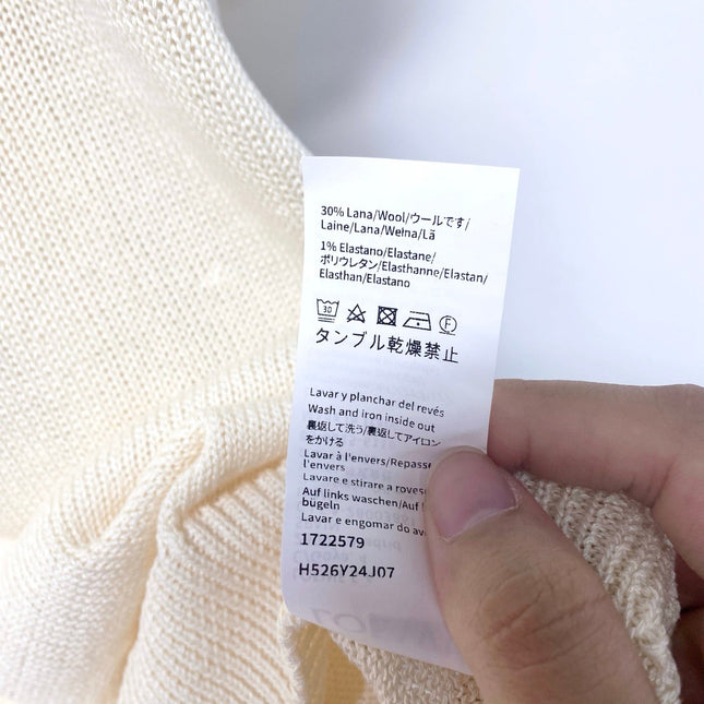 LOEWE 26S SHORT SLEEVE KNIT SWEATER 335