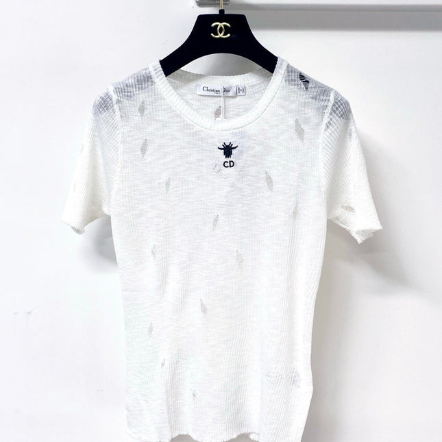 DIOR 26S SHORT-SLEEVED SWEATER 1285