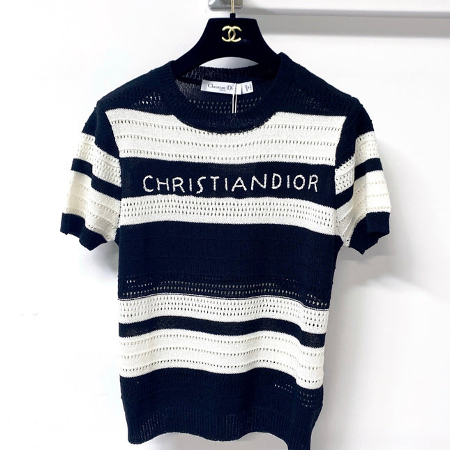 DIOR 26S SHORT-SLEEVED SWEATER 1288