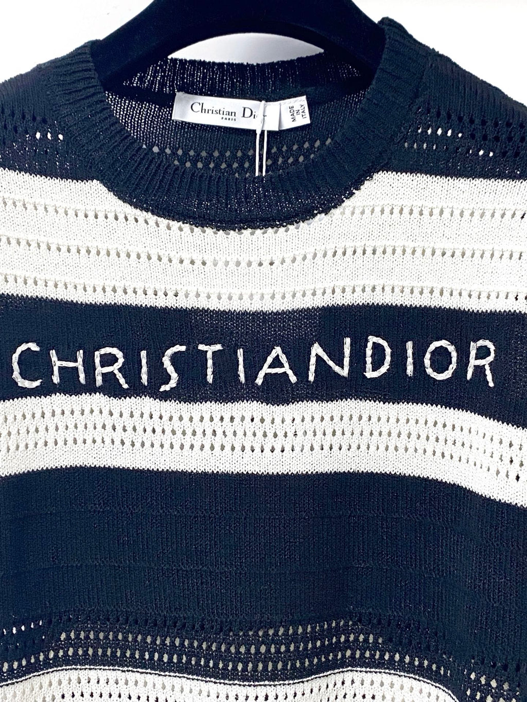 DIOR 26S SHORT-SLEEVED SWEATER 1288