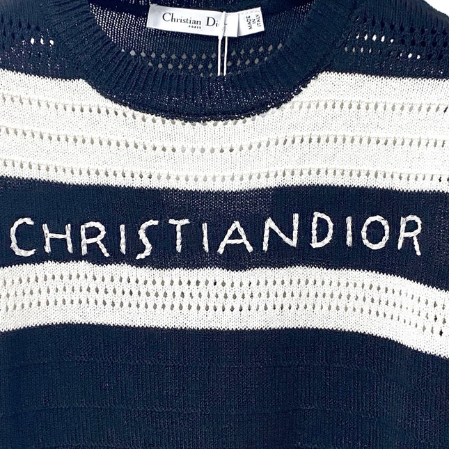 DIOR 26S SHORT-SLEEVED SWEATER 1288
