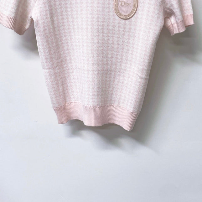 DIOR 26S SHORT-SLEEVED SWEATER 1262