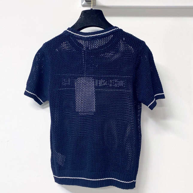 DIOR 26S SHORT-SLEEVED SWEATER 1266