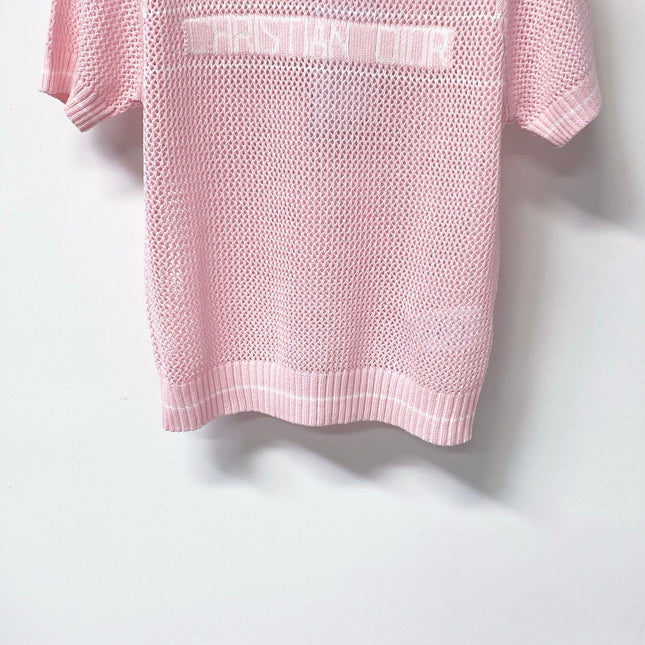 DIOR 26S SHORT-SLEEVED SWEATER 1265