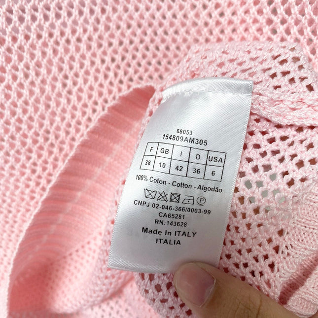 DIOR 26S SHORT-SLEEVED SWEATER 1265