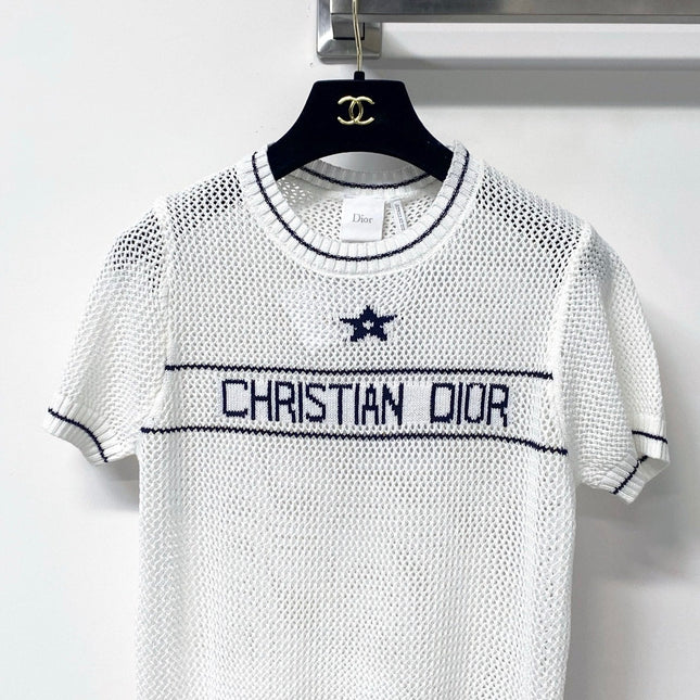 DIOR 26S SHORT-SLEEVED SWEATER 1264