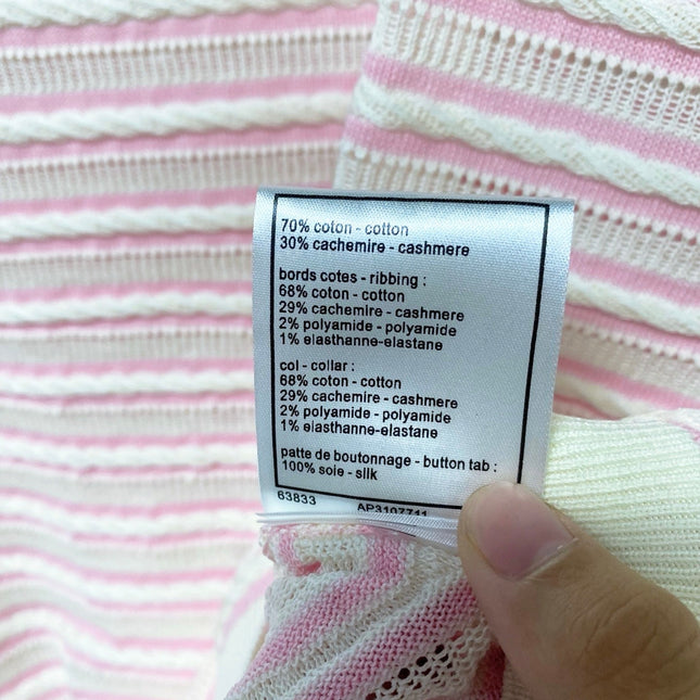 CHANEL 26S SHORT-SLEEVE KNIT TOP STYLE 1145