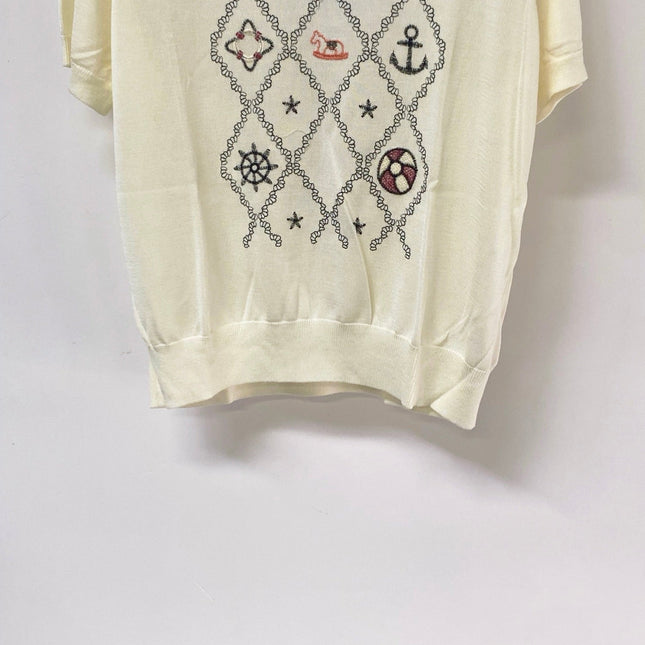 DIOR 26S SHORT-SLEEVED SWEATER 1248