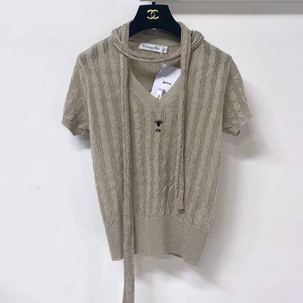 DIOR 26S SHORT-SLEEVED SWEATER 1251