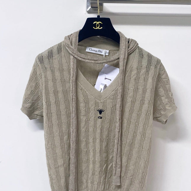 DIOR 26S SHORT-SLEEVED SWEATER 1251