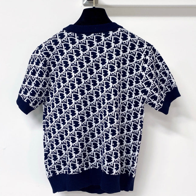 DIOR 26S SHORT-SLEEVED SWEATER 1254