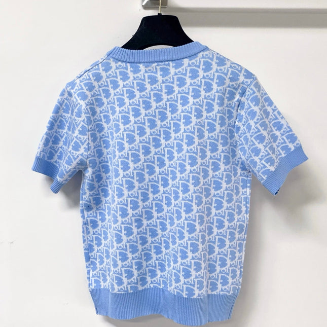 DIOR 26S SHORT-SLEEVED SWEATER 1252