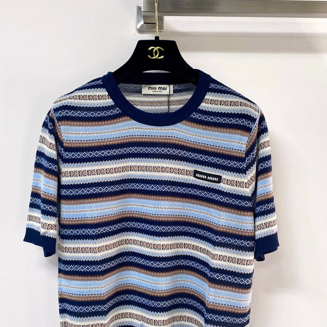 MIUMIU 26S SHORT SLEEVE T-SHIRT 1220