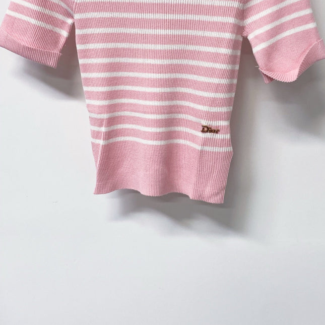 DIOR 26S SHORT-SLEEVED SWEATER 1240