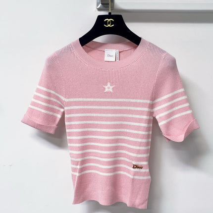 DIOR 26S SHORT-SLEEVED SWEATER 1240