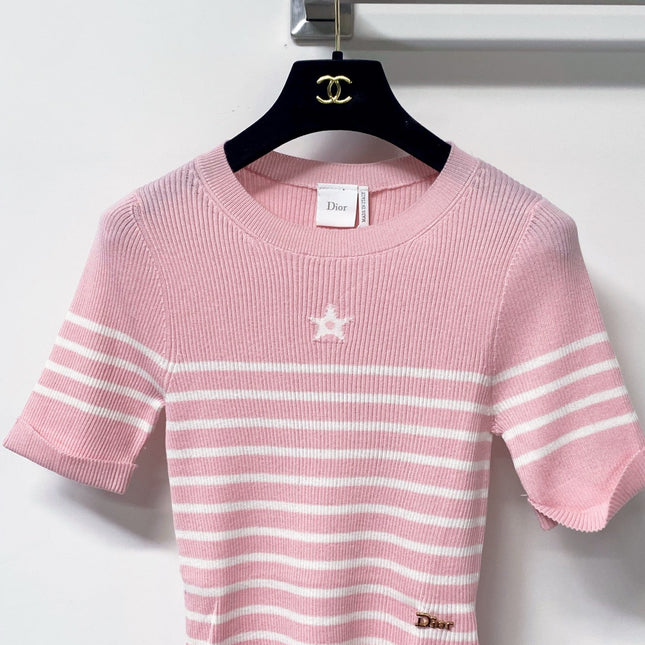 DIOR 26S SHORT-SLEEVED SWEATER 1240
