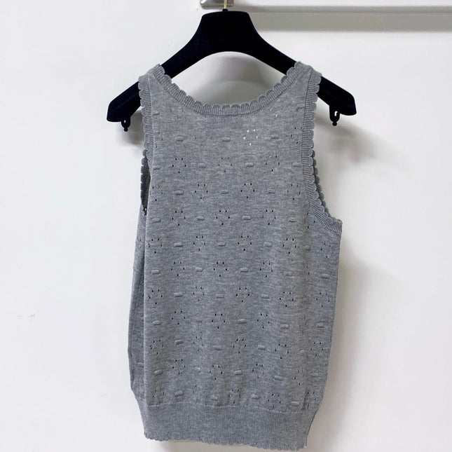 MIUMIU 26S SLEEVELESS KNIT TANK TOP 1152