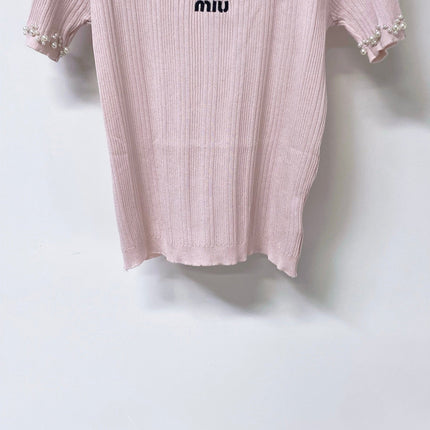 MIUMIU 26S SHORT SLEEVE T-SHIRT 1245
