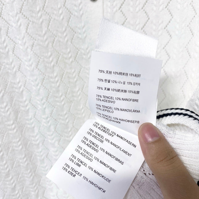 MIUMIU 26S KNIT POLO TOP 1247
