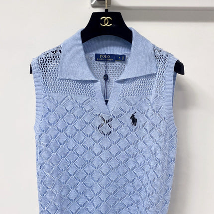RALPH LAUREN 26S SLEEVELESS KNIT TOP 456