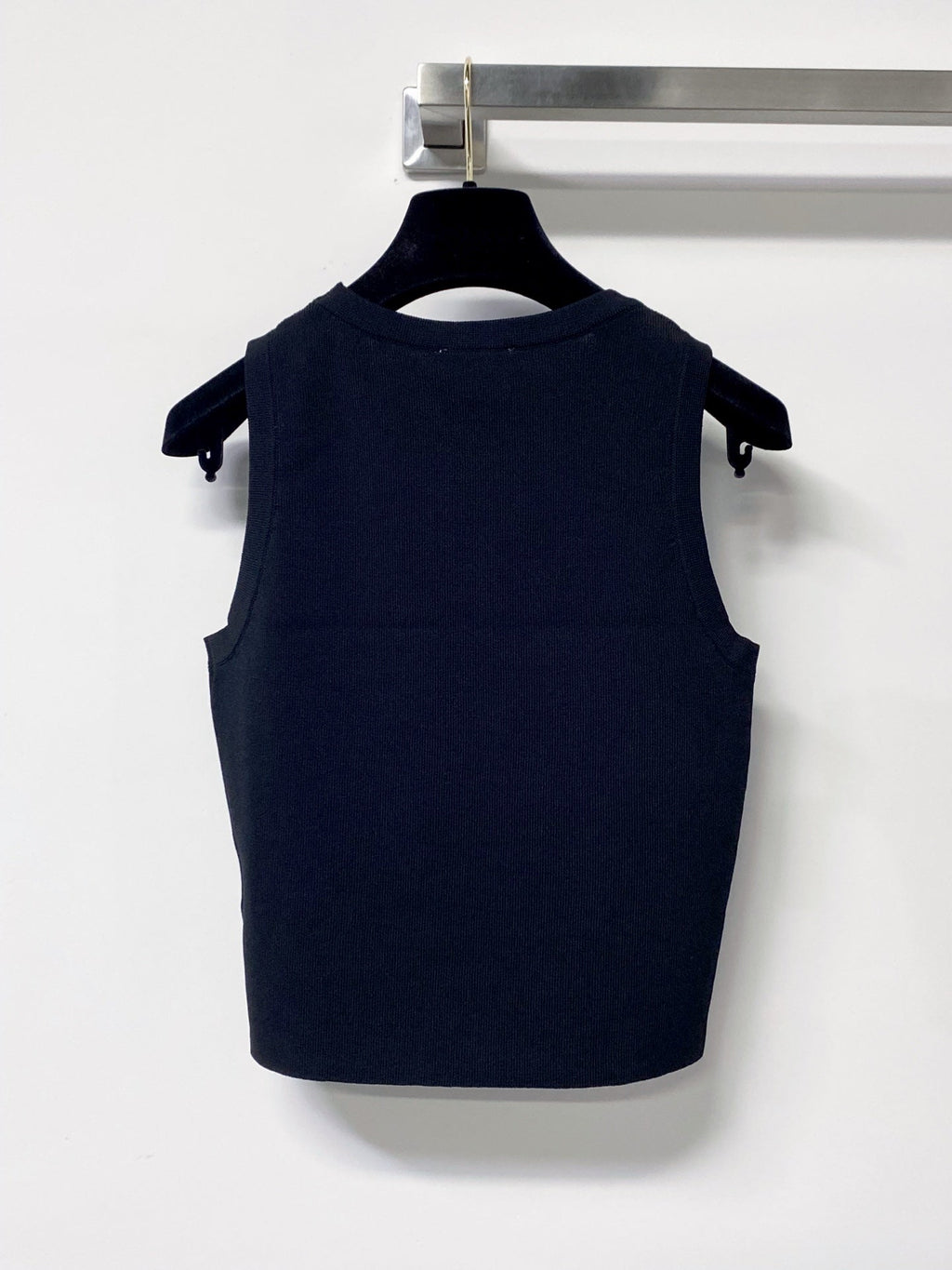 CHANEL 26S KNIT SLEEVELESS TOP STYLE 1255