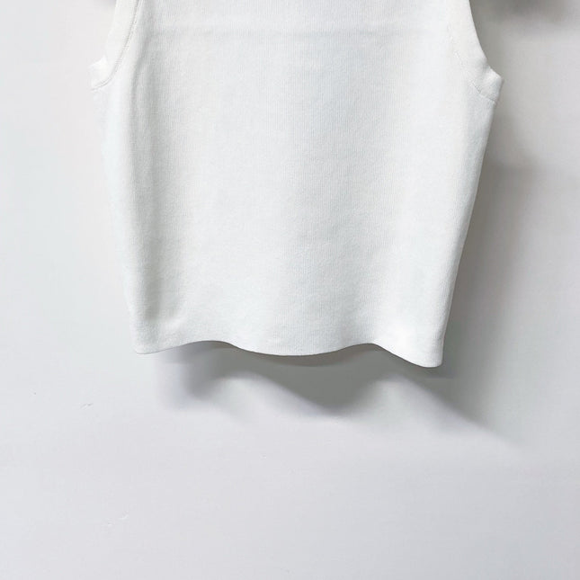 CHANEL 26S KNIT SLEEVELESS TOP STYLE 1254