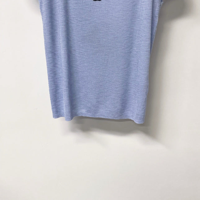 CHANEL 26S KNIT SHORT SLEEVE TOP STYLE 1257