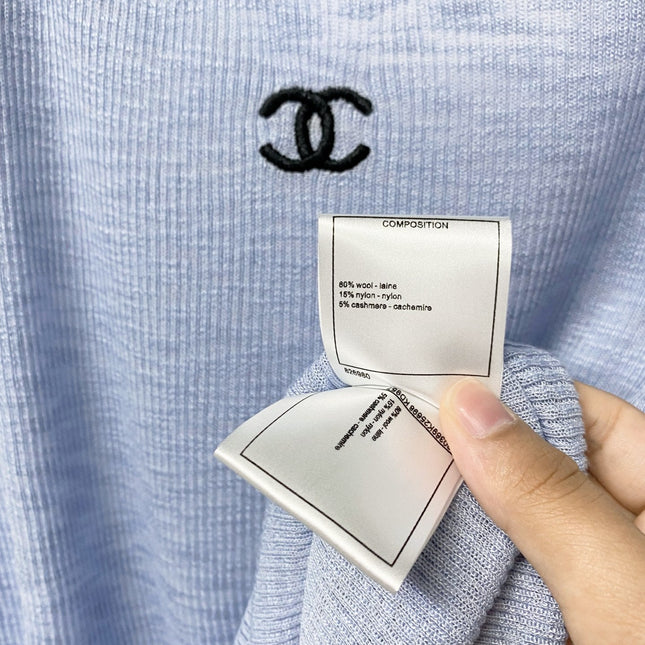 CHANEL 26S KNIT SHORT SLEEVE TOP STYLE 1257