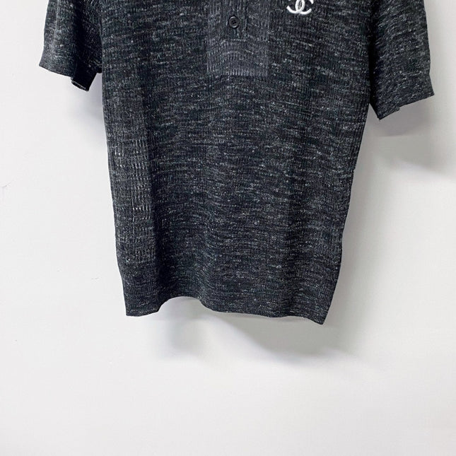 CHANEL 26S KNIT POLO TOP STYLE 1259