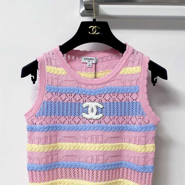 CHANEL 26S KNIT TANK TOP STYLE 1260