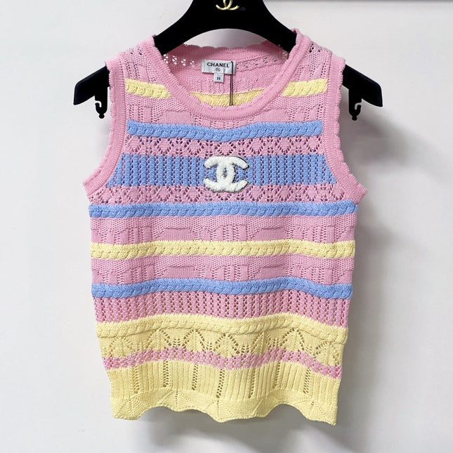 CHANEL 26S KNIT TANK TOP STYLE 1260