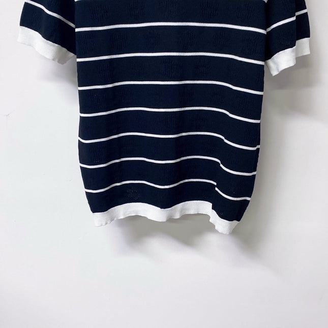 CHANEL 26S SHORT SLEEVE KNIT T-SHIRT STYLE 1267