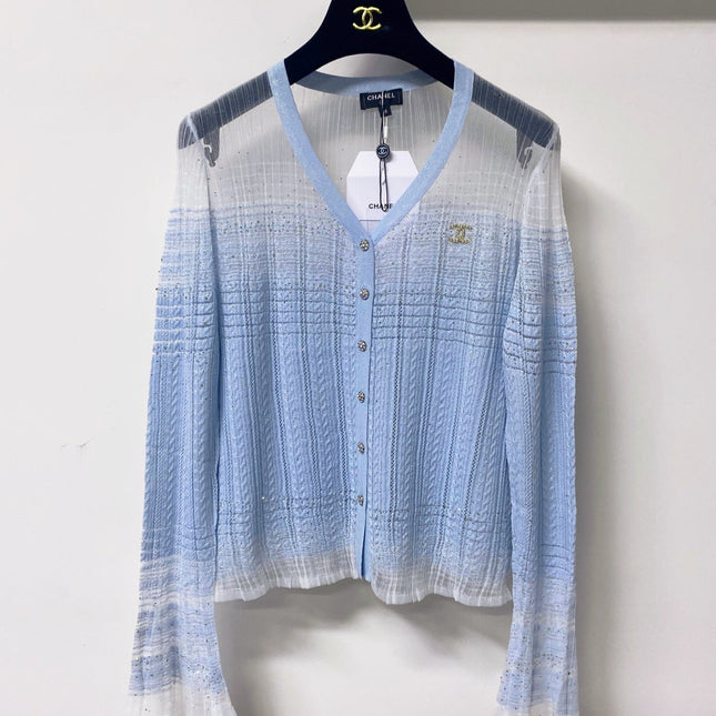 CHANEL 26S KNIT CARDIGAN & CAMISOLE SET STYLE 1268
