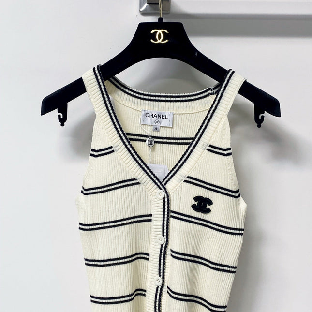 CHANEL 26S KNIT TANK TOP STYLE 1230