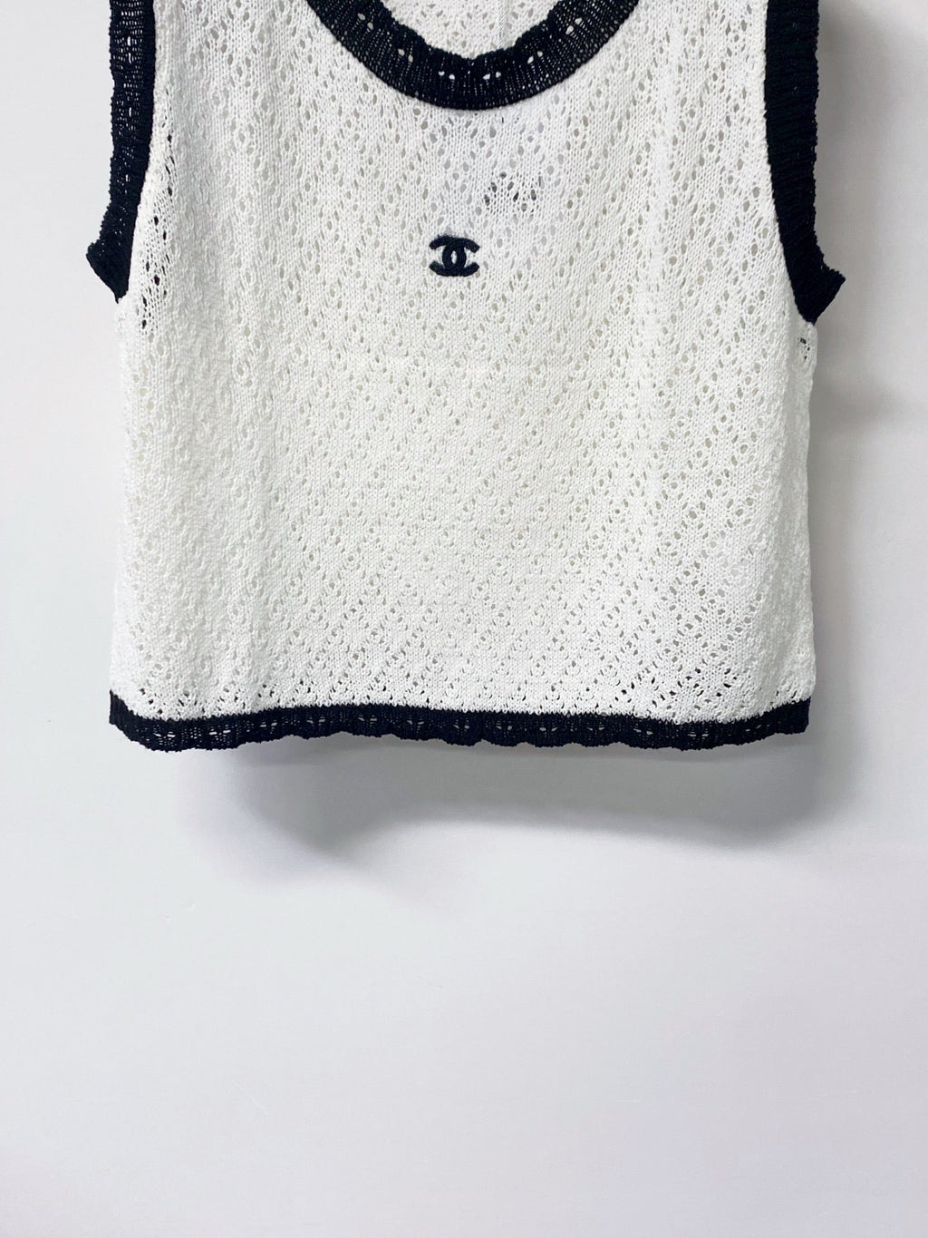 CHANEL 26S KNIT TANK TOP STYLE 1237