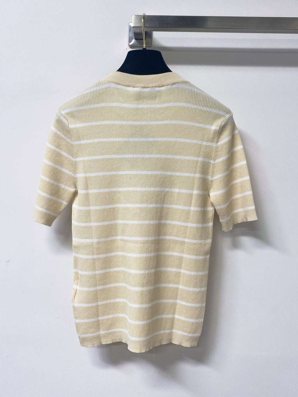 PRADA 26S SHORT-SLEEVE KNIT T-SHIRT 1013