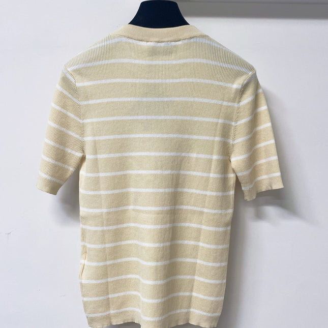 PRADA 26S SHORT-SLEEVE KNIT T-SHIRT 1013