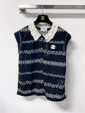 CHANEL 26S LACE-TRIM TANK TOP 1469