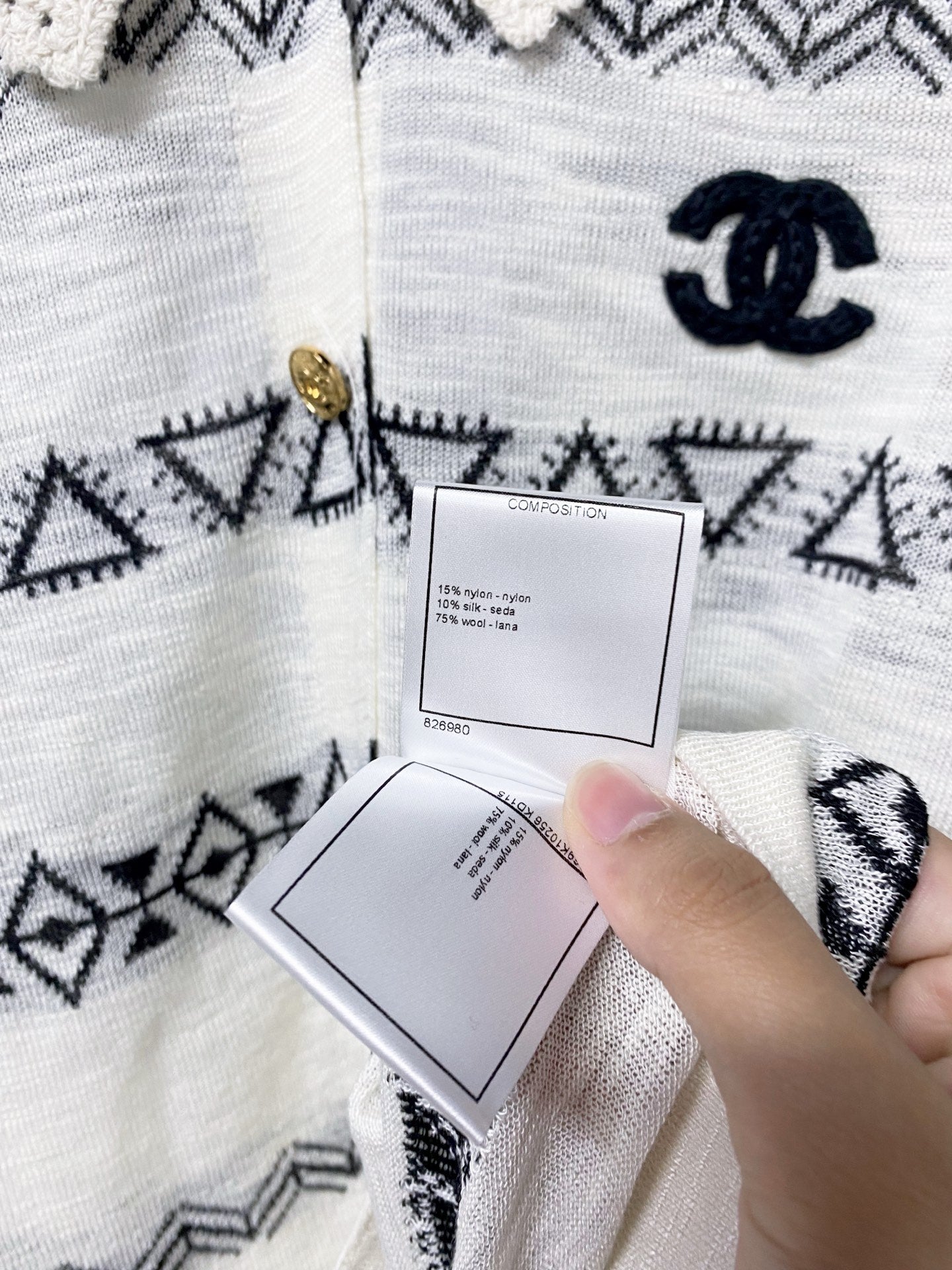 CHANEL 26S LACE-TRIM TANK TOP 1468