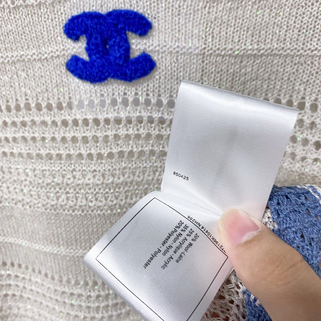 CHANEL 26S SHORT-SLEEVE KNIT TOP 1464