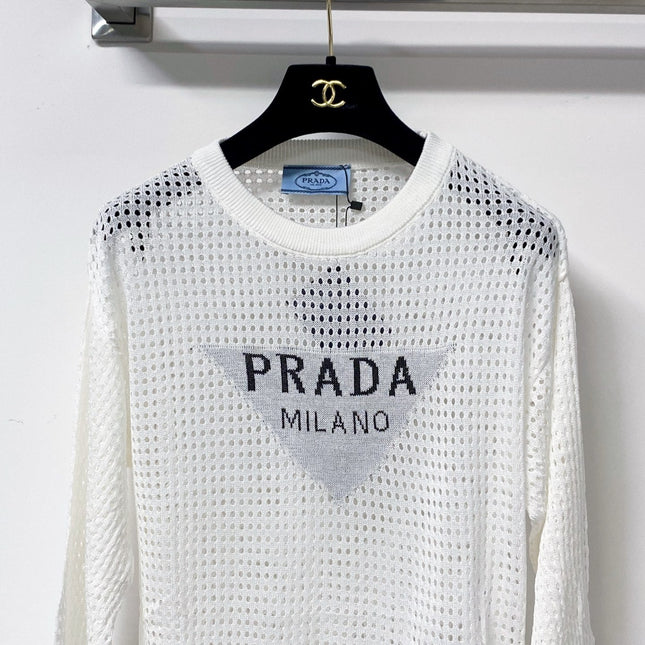 PRADA 26S MESH KNIT TOP 972