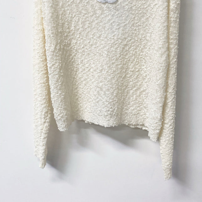 CHANEL 26S BOUCLE KNIT SWEATER 1290