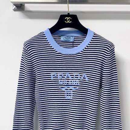 PRADA 26S LONG-SLEEVE KNIT TOP 1187